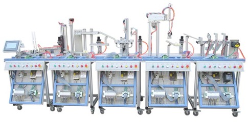 MPS機(jī)電一體化柔性生產(chǎn)線加工實訓(xùn)系統(tǒng)(5站)_上海碩博科教設(shè)備